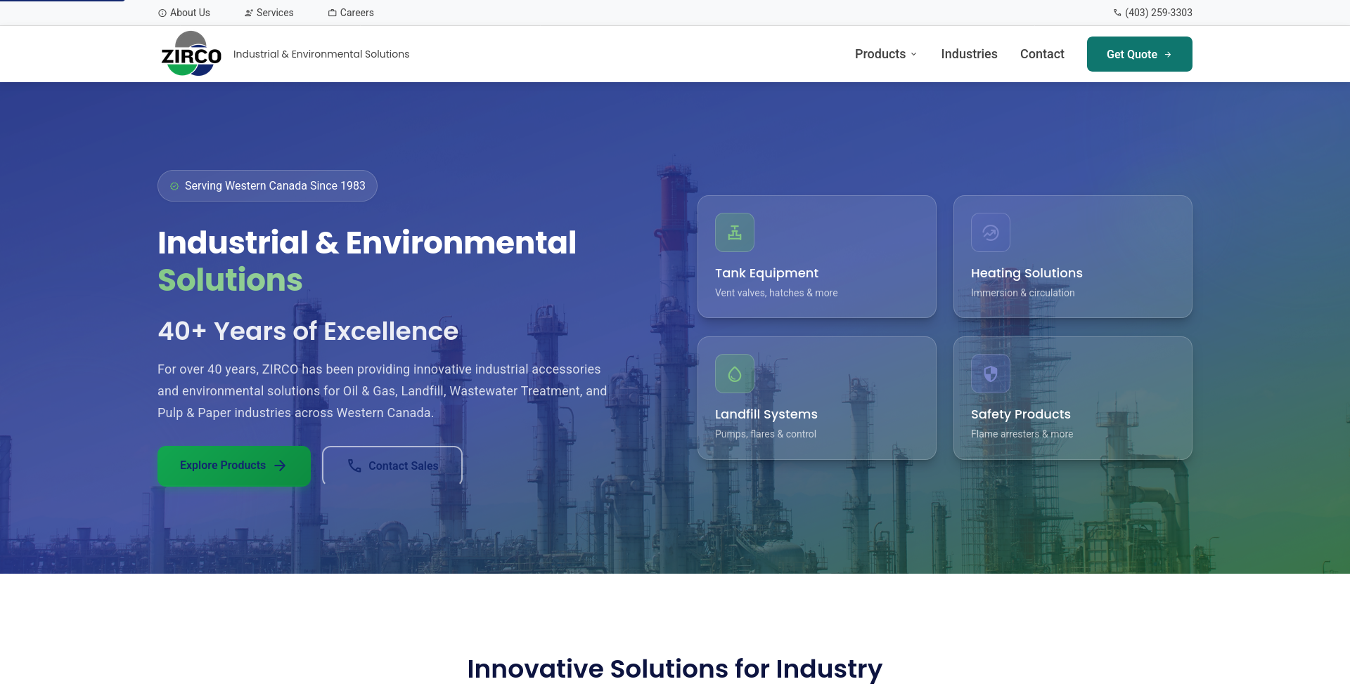 Zirco Website